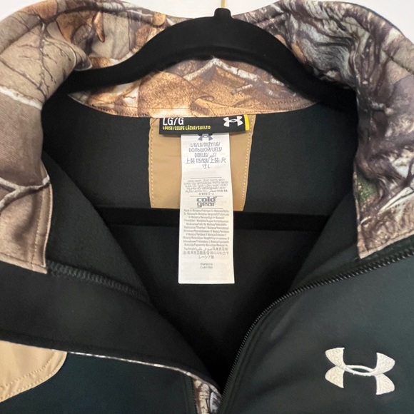 Men’s Large Under Armour, loose fit, 3/4 zip , Cold Gear, pullover - Picture 1 of 5